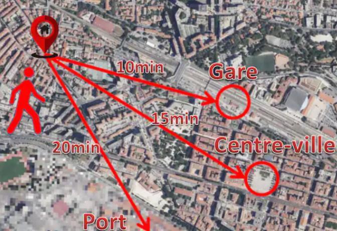 Proche Hyper-Centre Et Gare Apartment Toulon Bagian luar foto